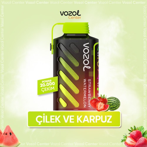 Vozol Gear Power 20000 Strawberry Watermelon