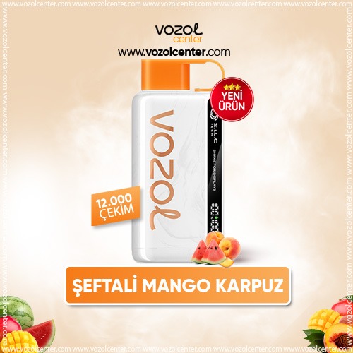 Vozol 12000 Puff Peach Mango Watermelon